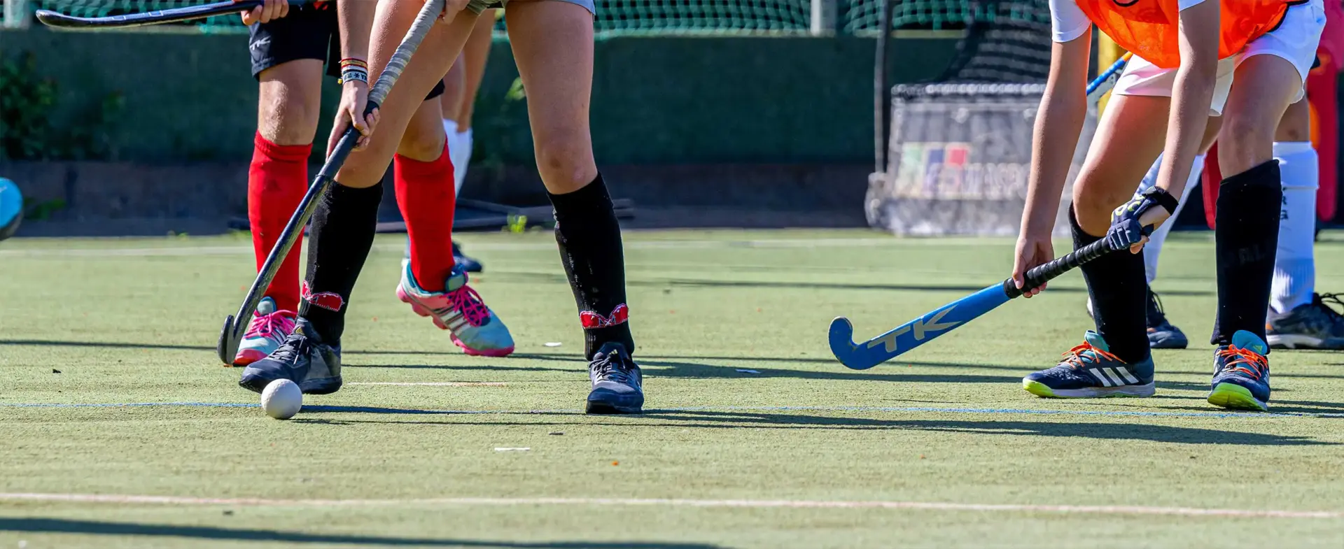 Hockeycamp2023 in Mannheim, Trainingsspiel Jugend gemischtes Team