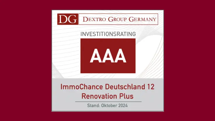 Dextro Investitionsrating AAA - ICD 12 R+