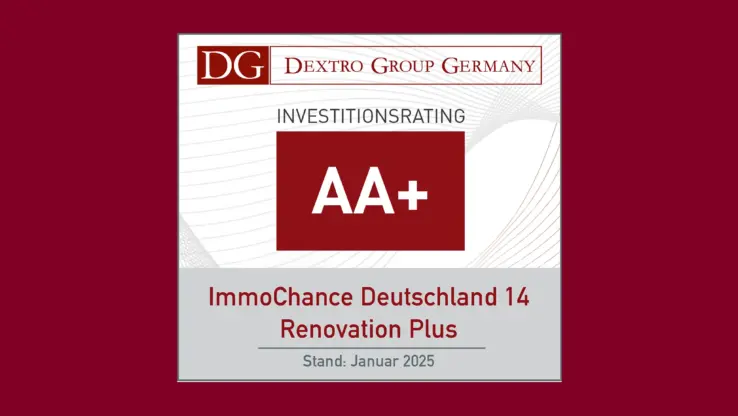 Dextro Investitionsrating AA+ - ICD 14 R+
